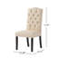 Chaise d'appoint rembourrée et capitonnée Éthylène-2115253938-2032930418