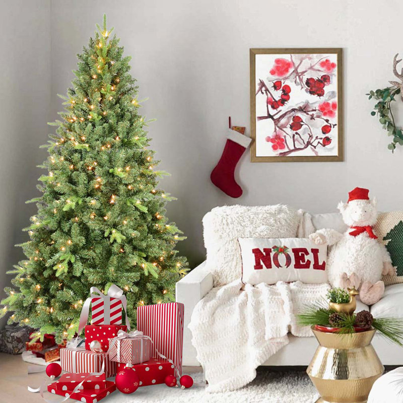 Arbre de Noël illuminé 4 pi, H 4 pi