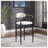 Zaydren Upholstered Counter Stool with Metal Frame
