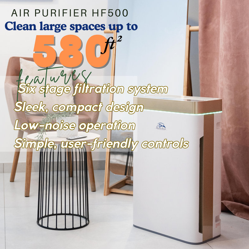 Heaven Fresh Console Air Purifier for 580 Cubic Feet with Yes