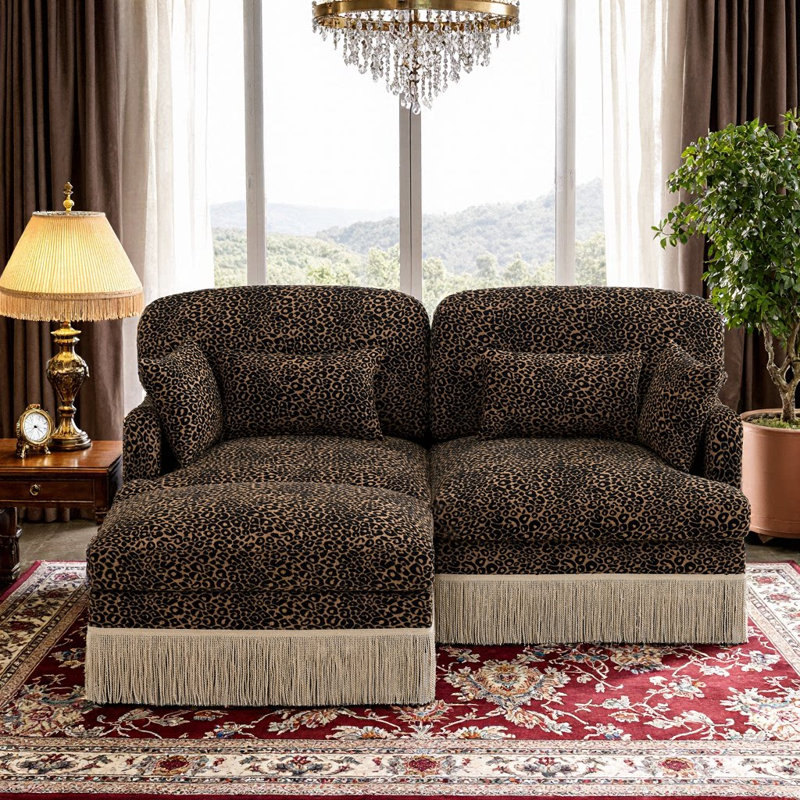 Canapé Comfy Chenille, Brun