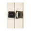 Armoire de rangement polyvalente en métal avec serrure et tablettes réglables pour différentes pièces