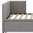 Upholstered Daybed With Pop Up Trundle-1281069977