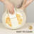 12 Inch Frying Pan With Lid, Nonstick Frying Pan With Non-Toxic Coating, Nonstick Skillet, Large Frying Pan Compatible With All Cooktops,(White Granite)