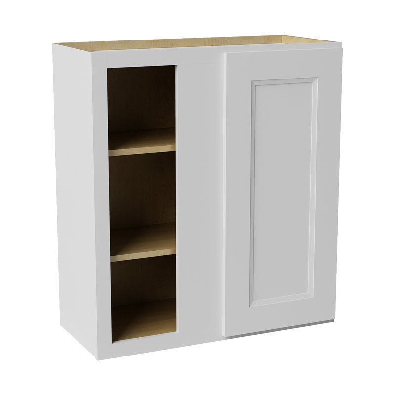 Wall Blind Corner Cabinet, 27" W x 30" H x 12" D, Newport White