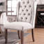 Chaises d'appoint, chêne rustique, fabrication en bois massif, style à oreilles, coussin, siège en chêne 2 pièces