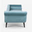 Chaise longue avec accoudoirs à volutes-1102333571