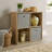 Steib 2x2 Storage Cube Bookcase Unit-655825964