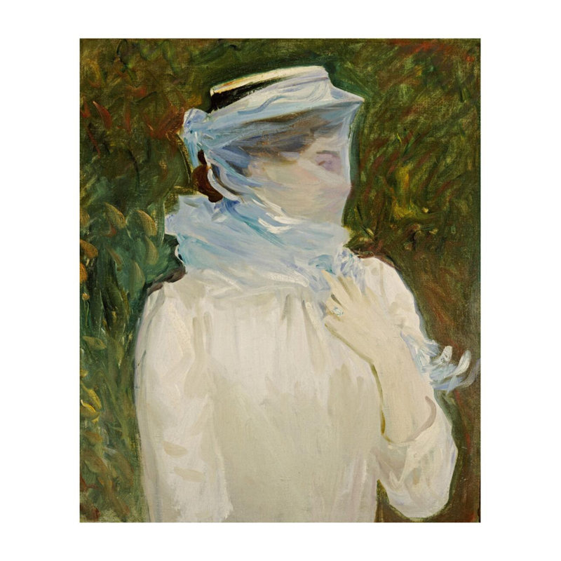 «Sally Fairchild» par John Singer Sargent - estampe numérique, H 28 po x l 22 po