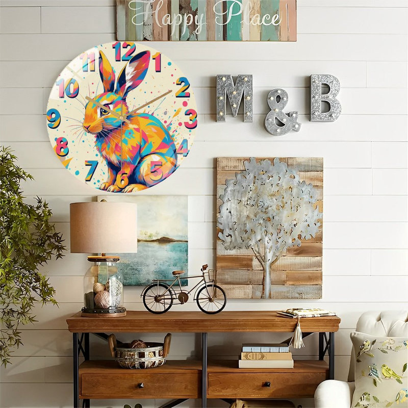 Horloge murale 12 po