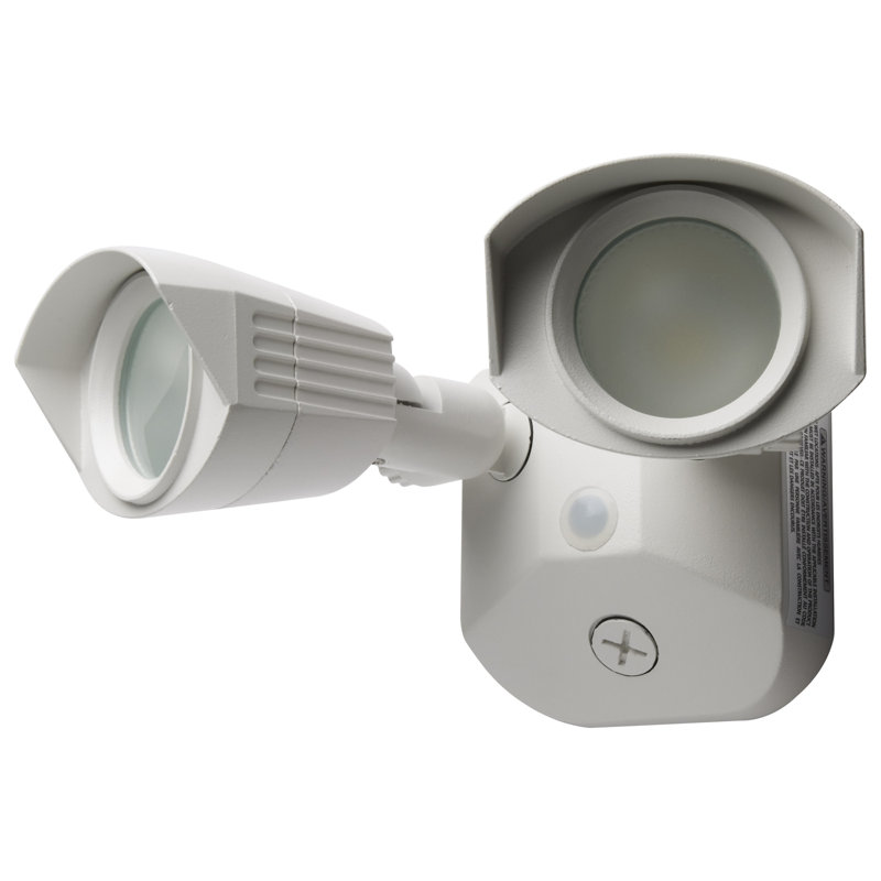 20-Watt LED Outdoor Security Spot Light, White