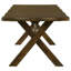 Table de salle à manger Carbon Knotty Nutmeg