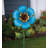 Flower Spinner Stake - Blue
