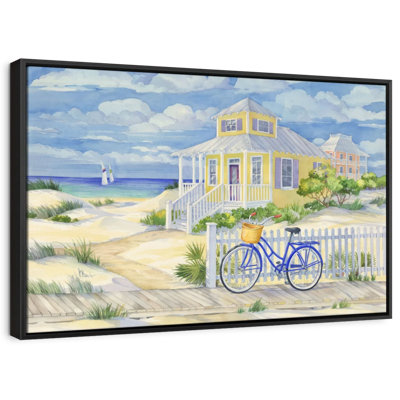 Plage "Beach cruiser II", art mural