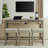 Miles 4-Piece Bar Table Set with Upholstered Stools & Power Outlets-165969930