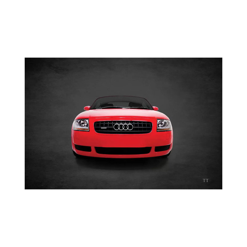 Audi TT Quattro by Mark Rogan - Wrapped Canvas Print, 20.32 cm H x 30.48 cm W