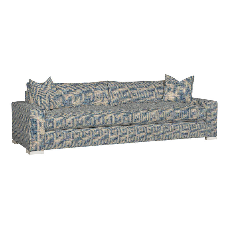 Paxton Upholstered 109'' Sofa, Bennett Carolina, Casa Blanca