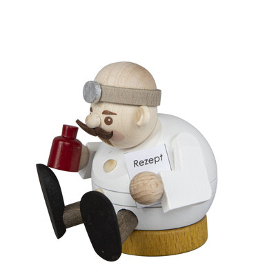 Räucherfigur Doktor
