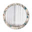 Huldar Glass Flat Wall Mirror
