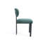 Ensemble de 2 chaises de salle à manger modernes, rembourrées Boucle-129765610-129765609