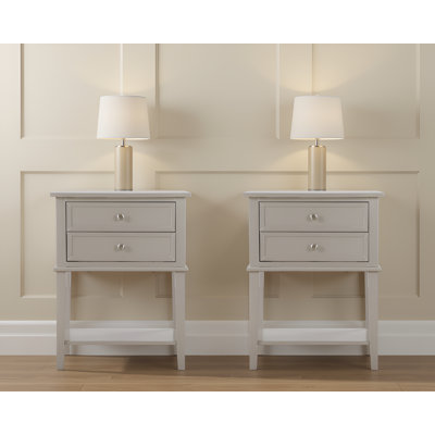 Ensemble de 2 tables de chevet Zeist