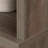 Library Hutch, Brown Finish