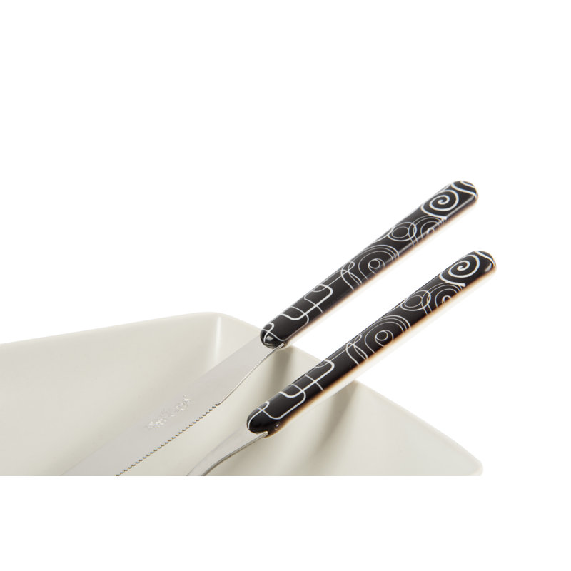 Excelsa Magic Black Cutlery Set 16 Pieces