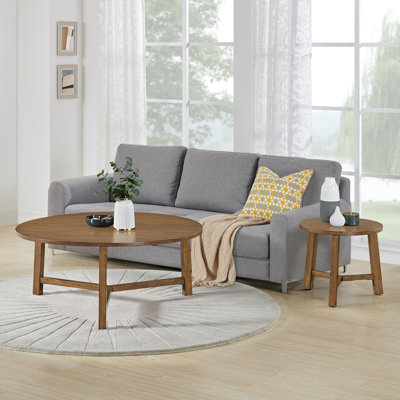 Newbury 2-Piece 44in Coffee Table and 20in End Table Set