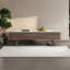 Table rectangulaire légère et luxueuse-108830338