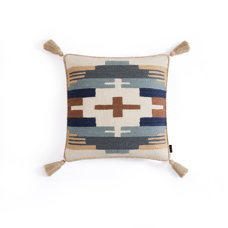 SHIPROCK PILLOW- 20X20 TAN