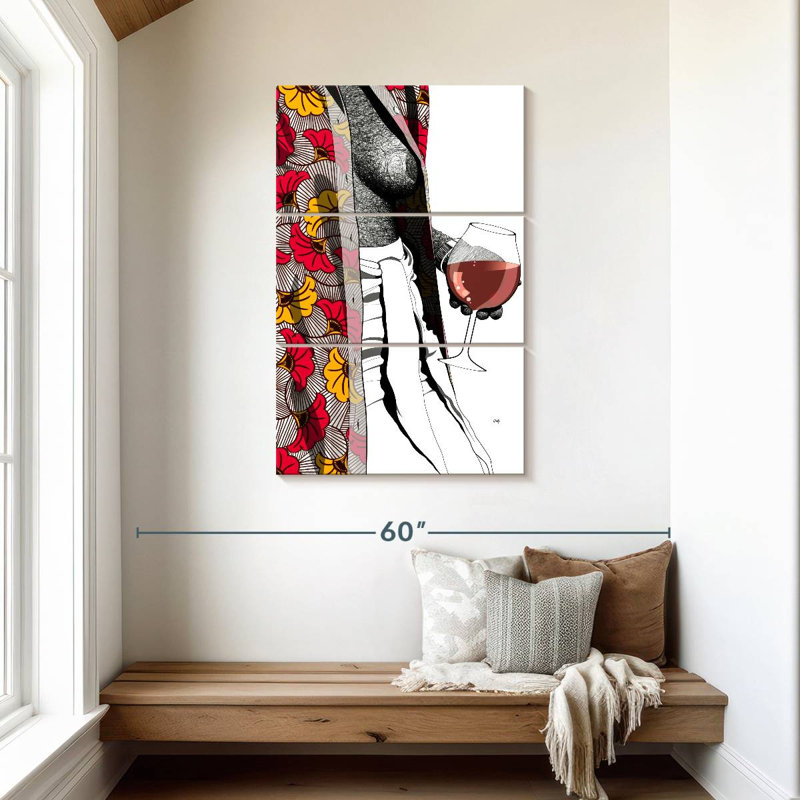 Yarlin Say What Now II, 45'' H x 28'' W