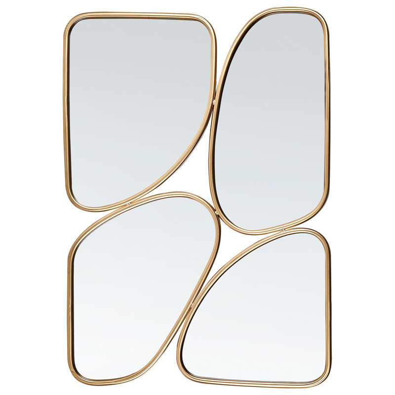 Abdyl Metal Round Mirror