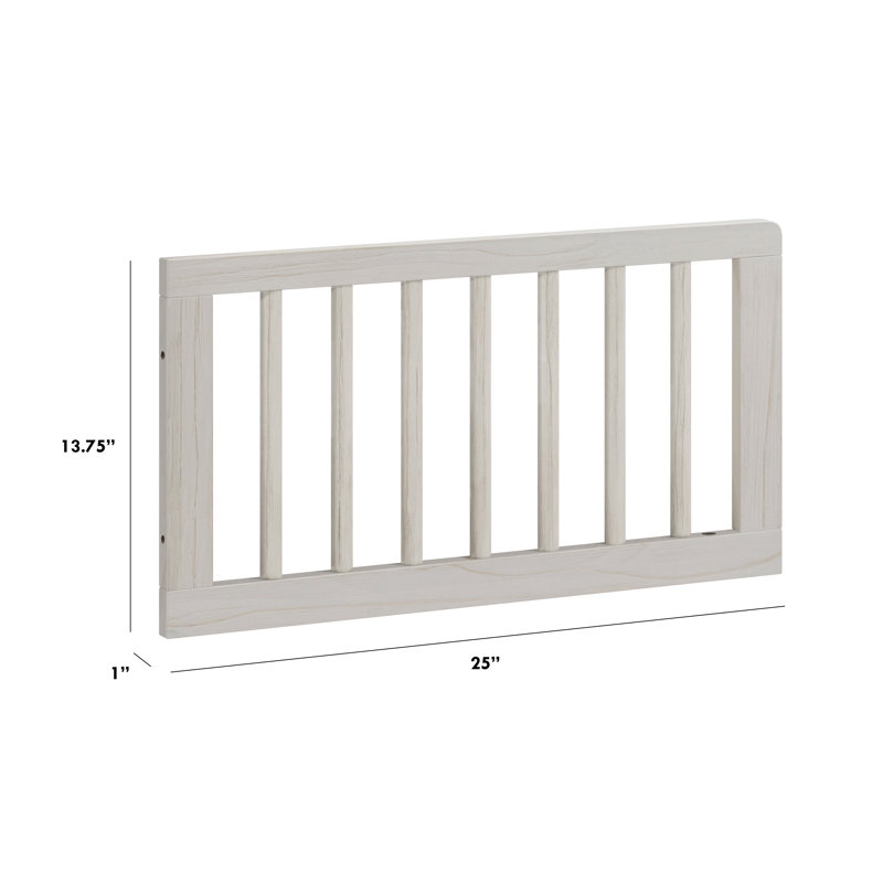 Davinci Toddler Bed Conversion Kit, White Driftwood