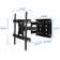 Mount-It Full Motion Large TV Wall Mount w/ Extension For 40" - 80" Flat or Curved Large Screen TVs