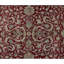 Tapis gris et rouge noué à la main de haute qualité