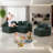 Chenille Sponge single sofa-108939561