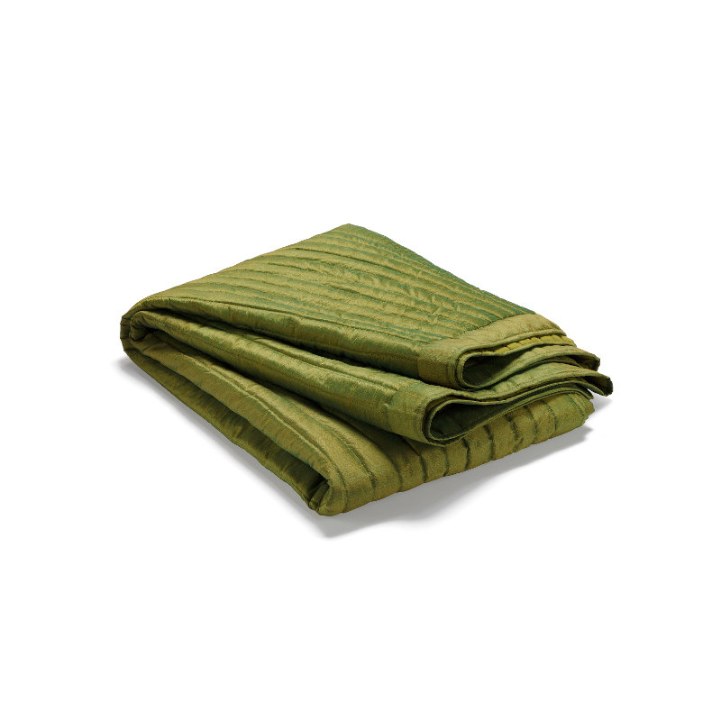 Iconium Polyester Solid Colour Bedspread, Grass, 180 x 270 cm Bedspread