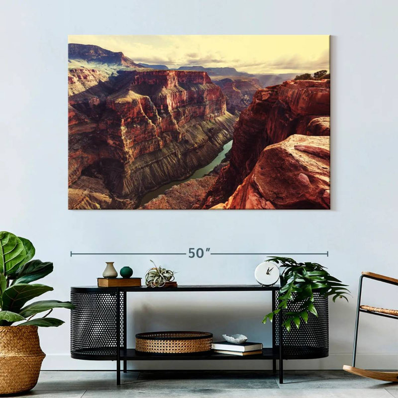 Alvord Grand Canyon Ridges, 34" H x 51" W