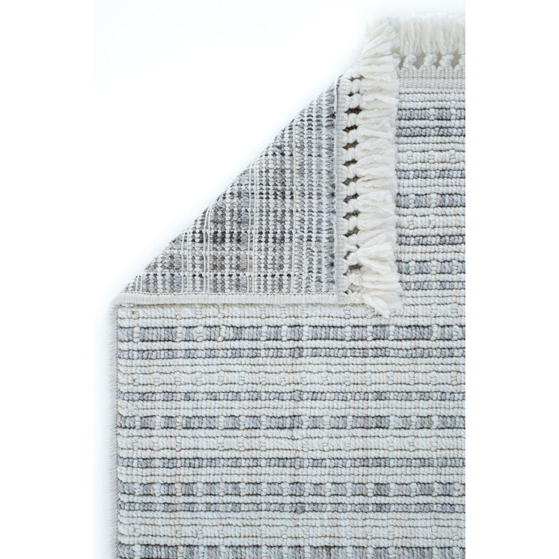 Dorielle Striped Machine Made Indoor / Outdoor Area Rug, Runner 120 x 350cm
