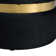 40cm Wide Velvet Cylinder Standard Ottoman with Storage