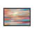 Toile avec cadre noir patiné