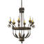 Greenbriar Oak 6 - Light Chandelier
