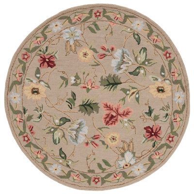 Chelsea Hand Hooked Wool Floral Rug