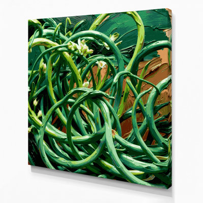 Art mural sur toile, "Légumes à l'ail"