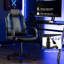 Fauteuil ergonomique pivotant en similicuir-85480083