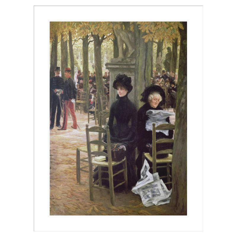 «With a Dowry (Sans Dot») par James Tissot - Reproduction giclée encadrée, H 41,5 po x l 31,55 po