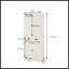 71" Kitchen Pantry Storage Cabinet