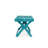 Seaview Fully Assembled All-Weather Recycled HDPE Outdoor Folding Side Table-1090427617