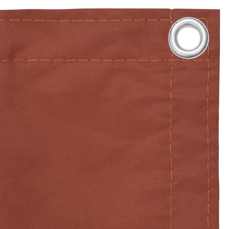 Tissu Oxford Vidaxl, L 118,1 po x P 47,2 po, Terre cuite
