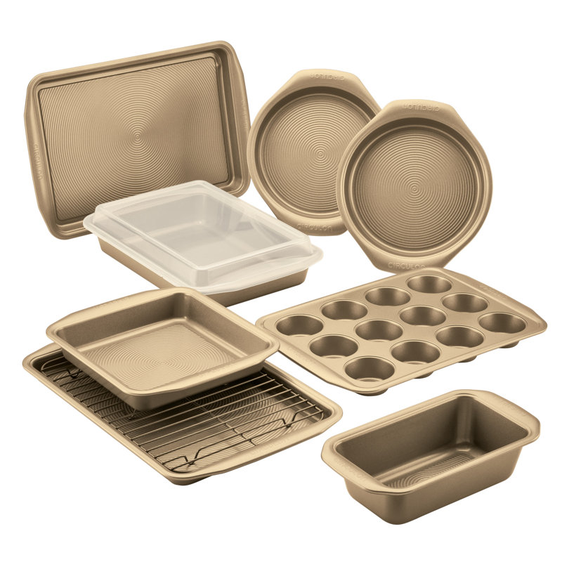 Circulon Bakeware Set, 10-Piece, Gold